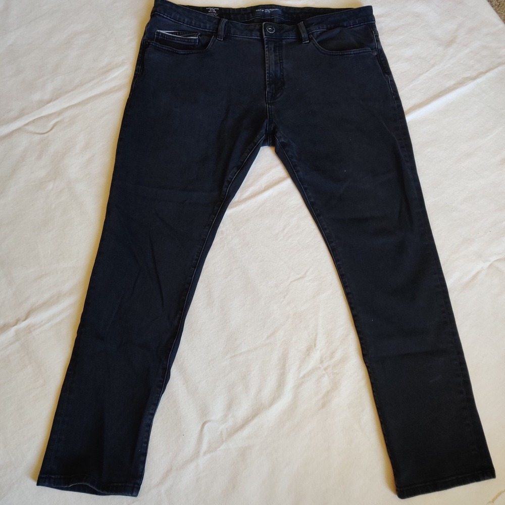 Cult of Individuality Jeans Men's 40X30 Black Rocker Slim Denim Tag (40X33)